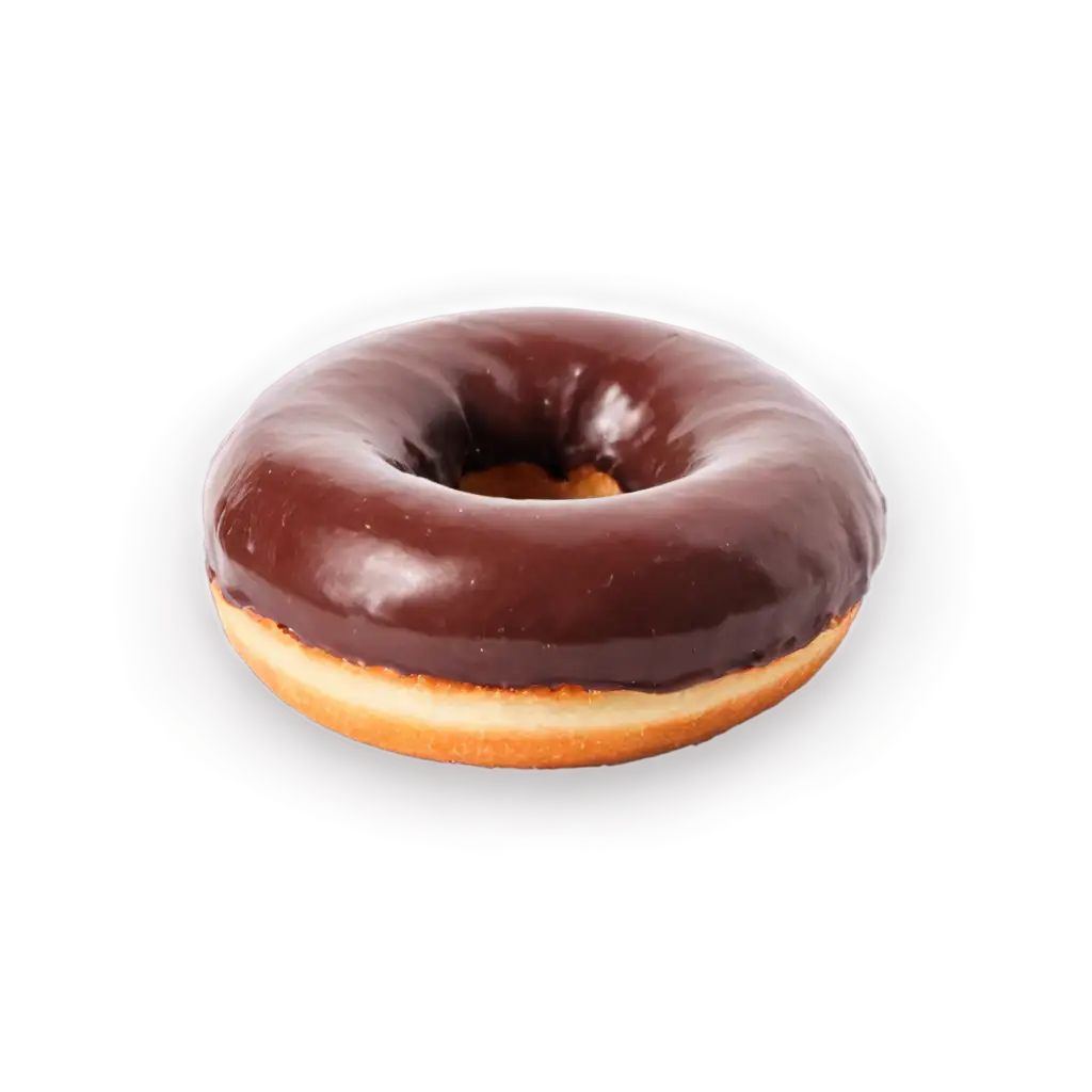 HighQuality-PNG-Image-of-a-Single-Chocolate-Donut-for-Versatile-Use