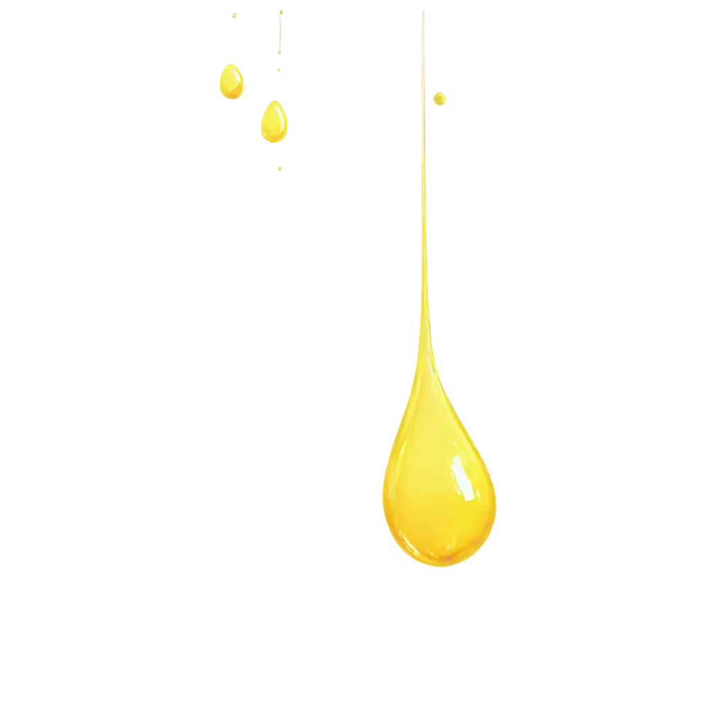 Yellow-Rain-Drop-PNG-HighQuality-Transparent-Image-for-Creative-Projects