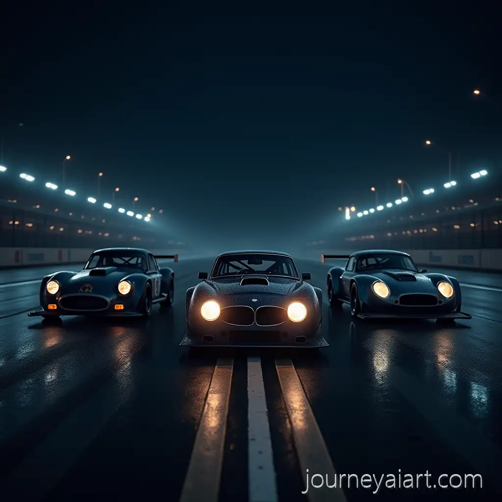 Dark-RacingAI-Art-Prompt-Expansion-Cars-on-Start-Line-at-Night