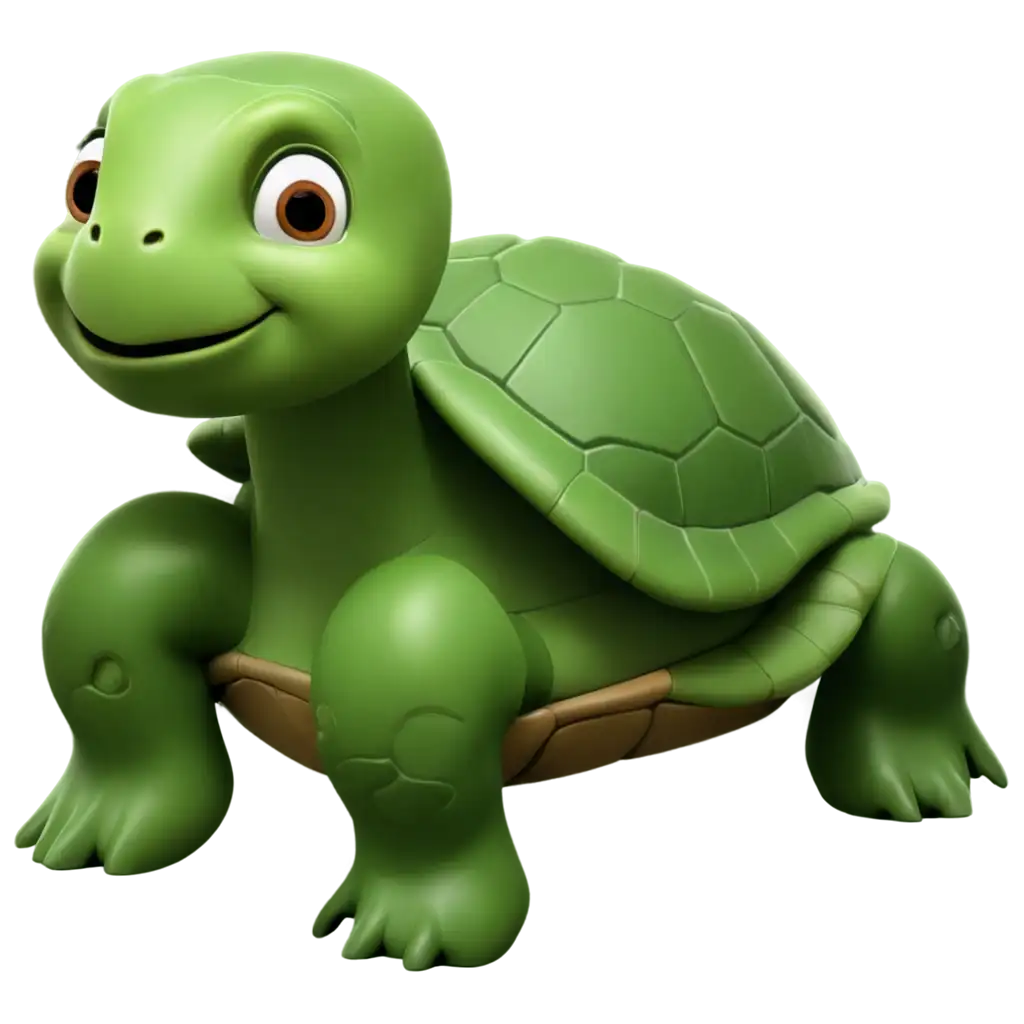 Happy-Cartoon-Turtle-PNG-HighQuality-Transparent-Image-for-Versatile-Use