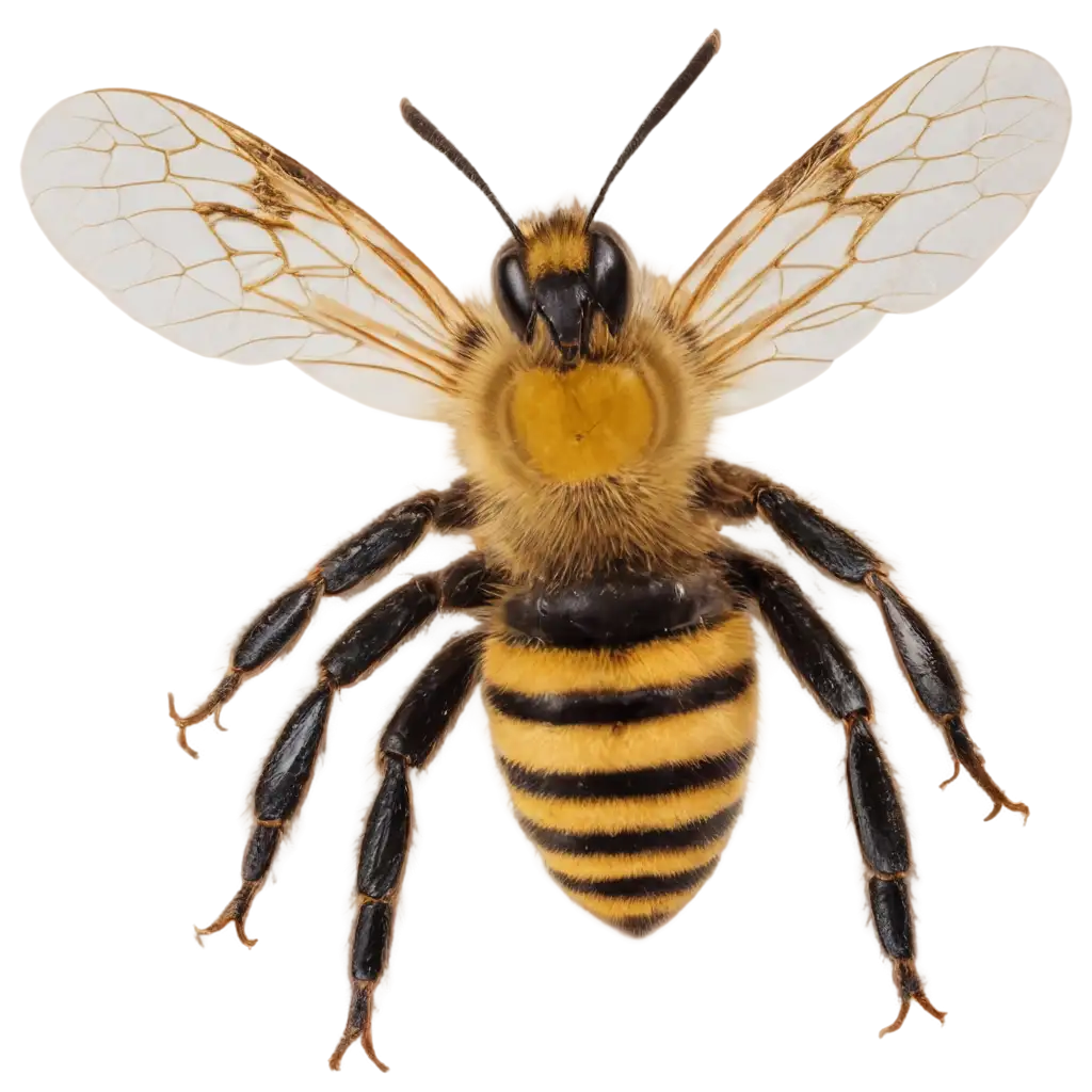 Bee-Anatomy-from-Above-HighQuality-PNG-for-Educational-and-Creative-Uses