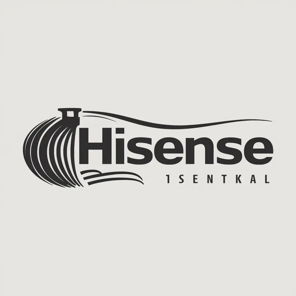 LOGO-Design-for-Hisense-Elegant-Wangpan-Symbol-on-Clear-Background