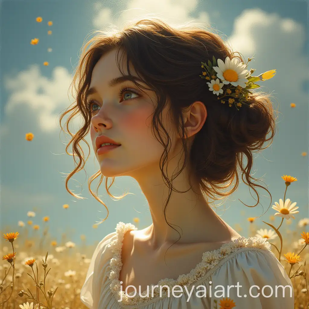 Dreaming-Girl-in-Abstract-Art-Style