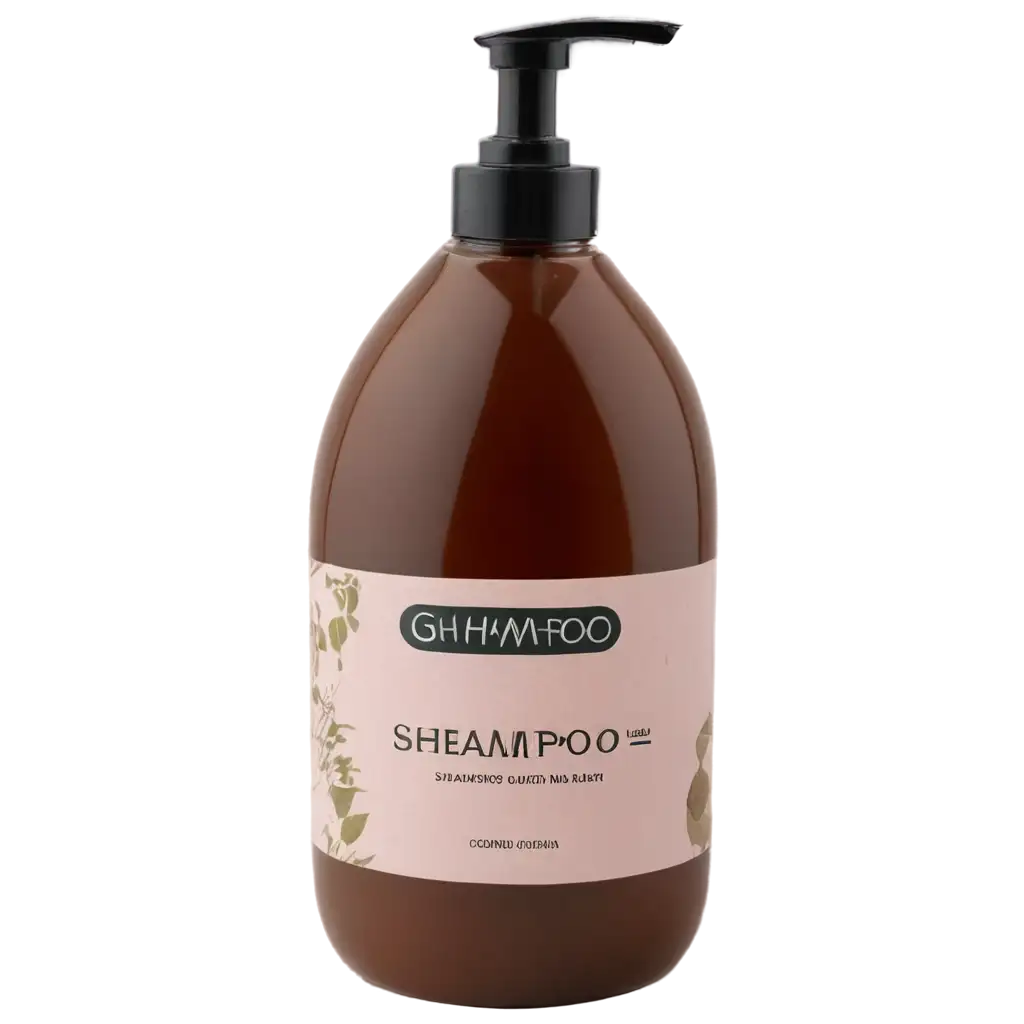 HighQuality-PNG-Image-of-a-Shampoo-Jar-with-Label-for-Various-Creative-Uses