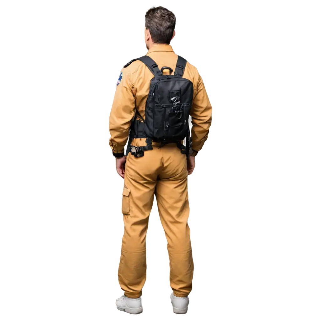 Pilot-Standing-Back-View-PNG-Image-for-HighQuality-Visuals-and-Versatile-Use