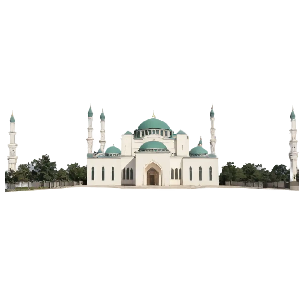 Mosque-PNG-Image-HighQuality-Transparent-Design-for-Versatile-Usage