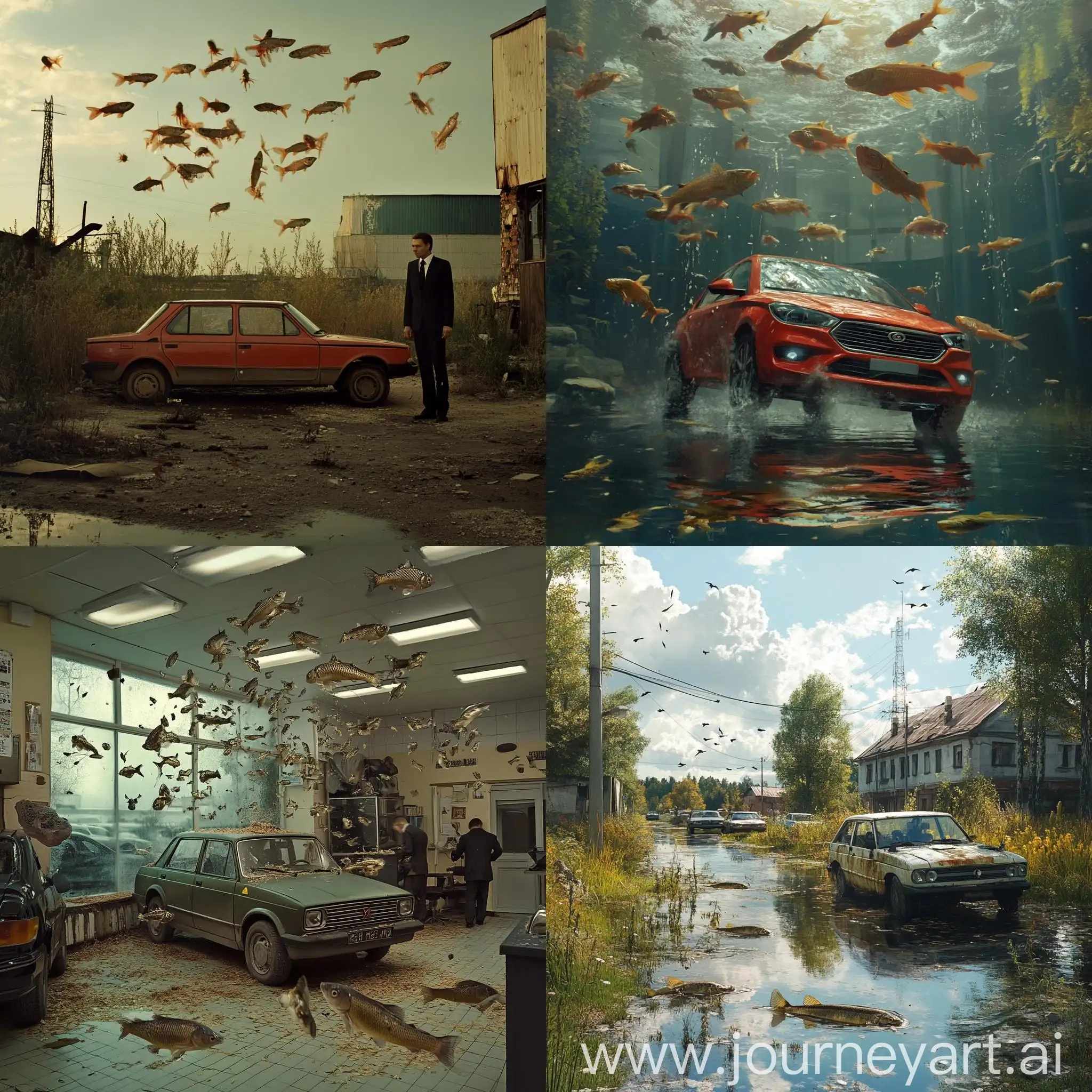 Lada-Vesta-Car-Dealership-with-Catfish-and-Mayflies