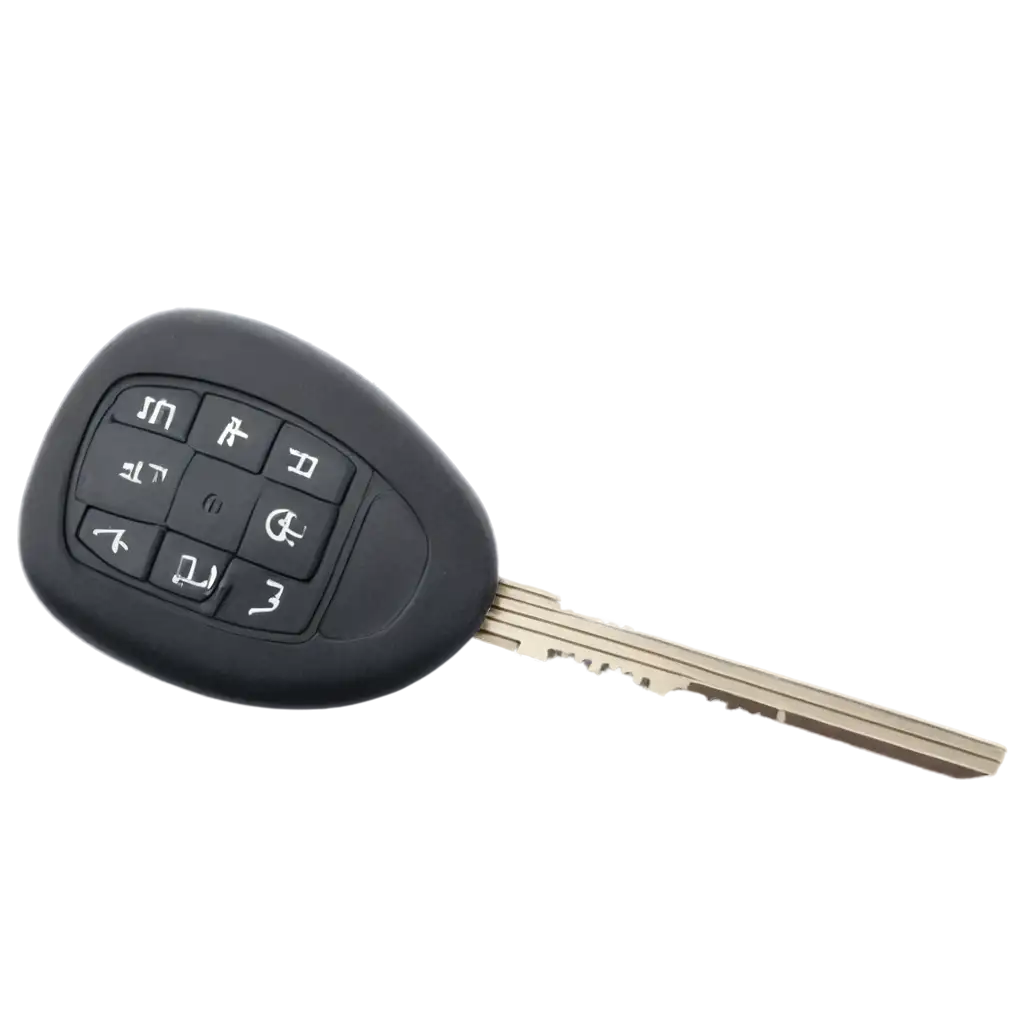 HighQuality-3-Button-Car-Key-PNG-Image-for-Versatile-Use