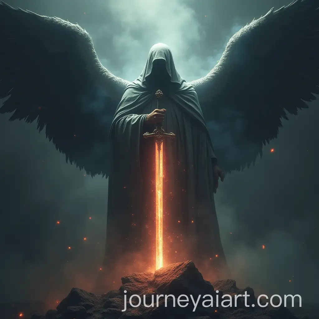 Holy-Warrior-Defeating-Wicked-Spirit-with-Divine-Sword