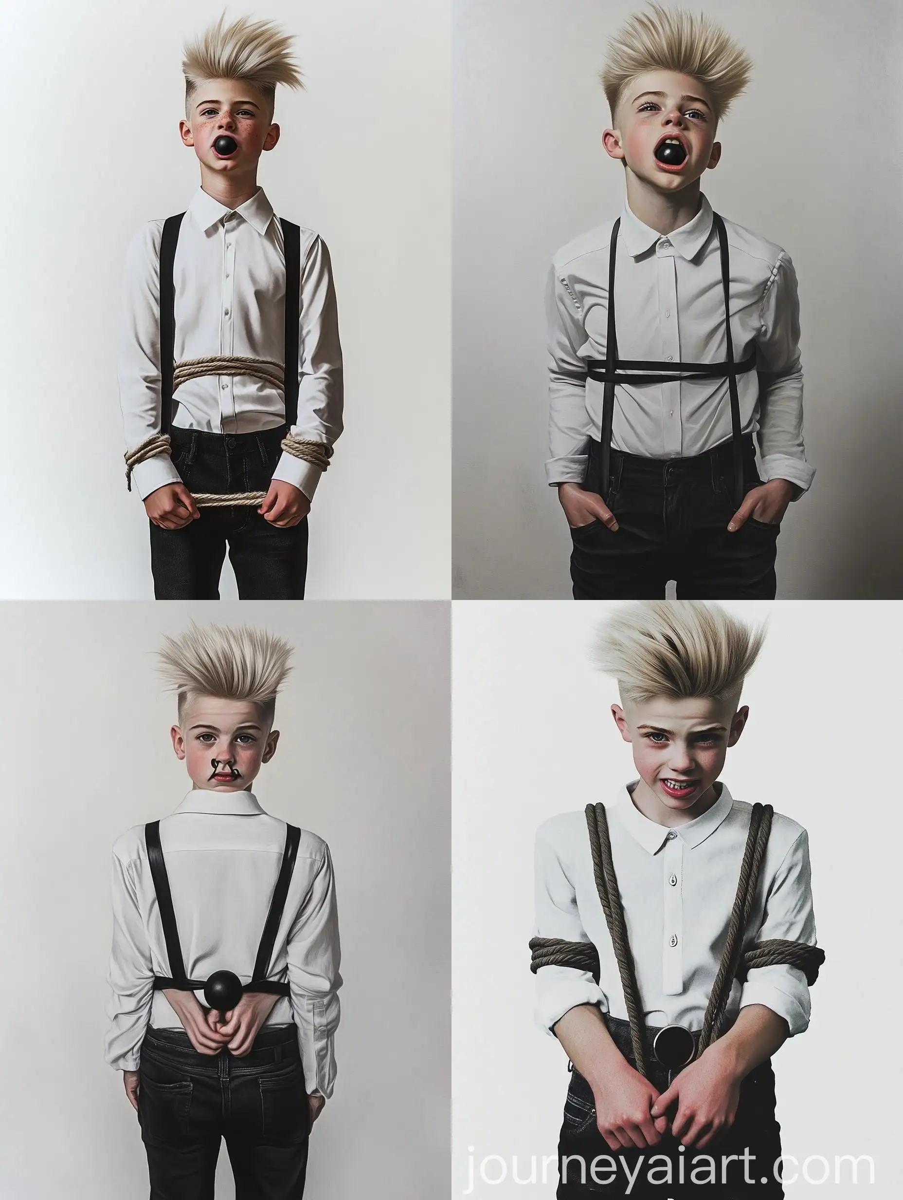 Teenage-Boy-Bound-with-Rope-in-Surreal-Portrait