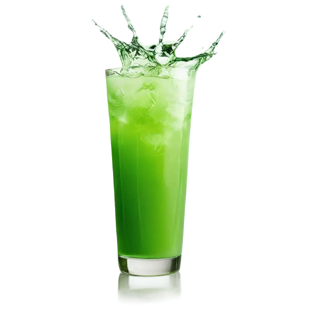 Refreshing-Green-Water-Drink-Splash-PNG-Image-Capturing-the-Essence-of-Highball-and-Collins-Glass-Photography