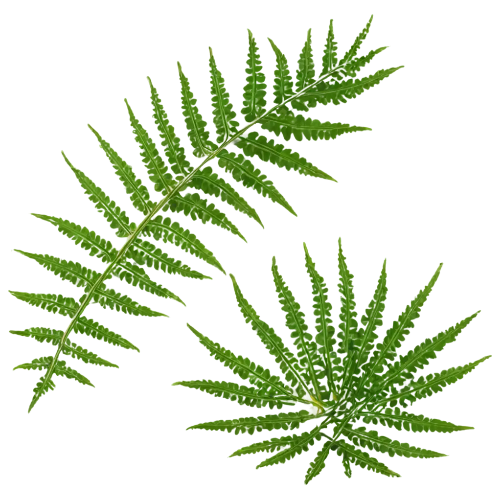 Vibrant-Tropical-Fern-Leaves-PNG-Image-Capturing-Natures-Lush-Greenery-in-High-Quality