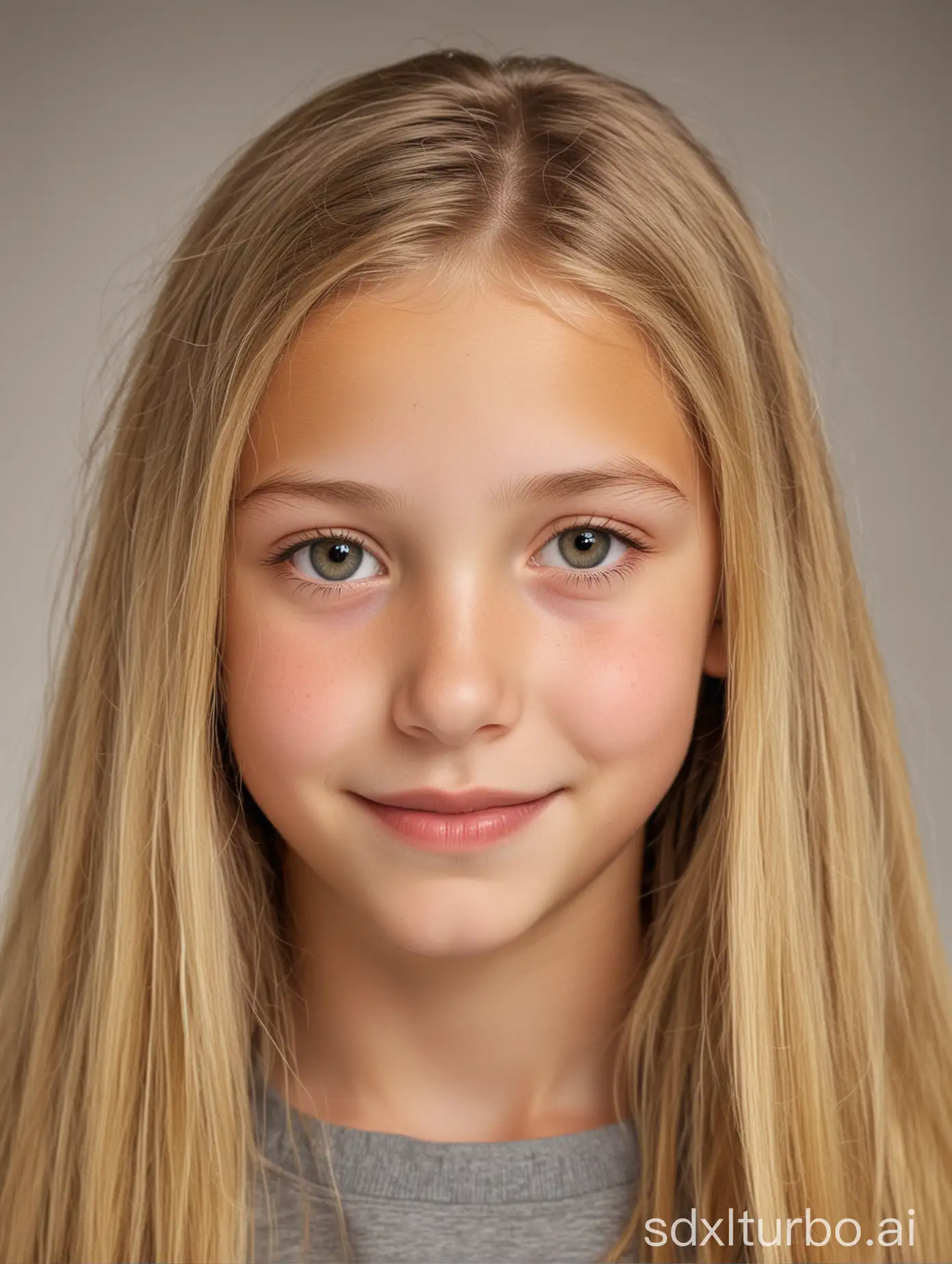 Portrait-of-a-Cute-11YearOld-Girl-with-Long-Blond-Hair