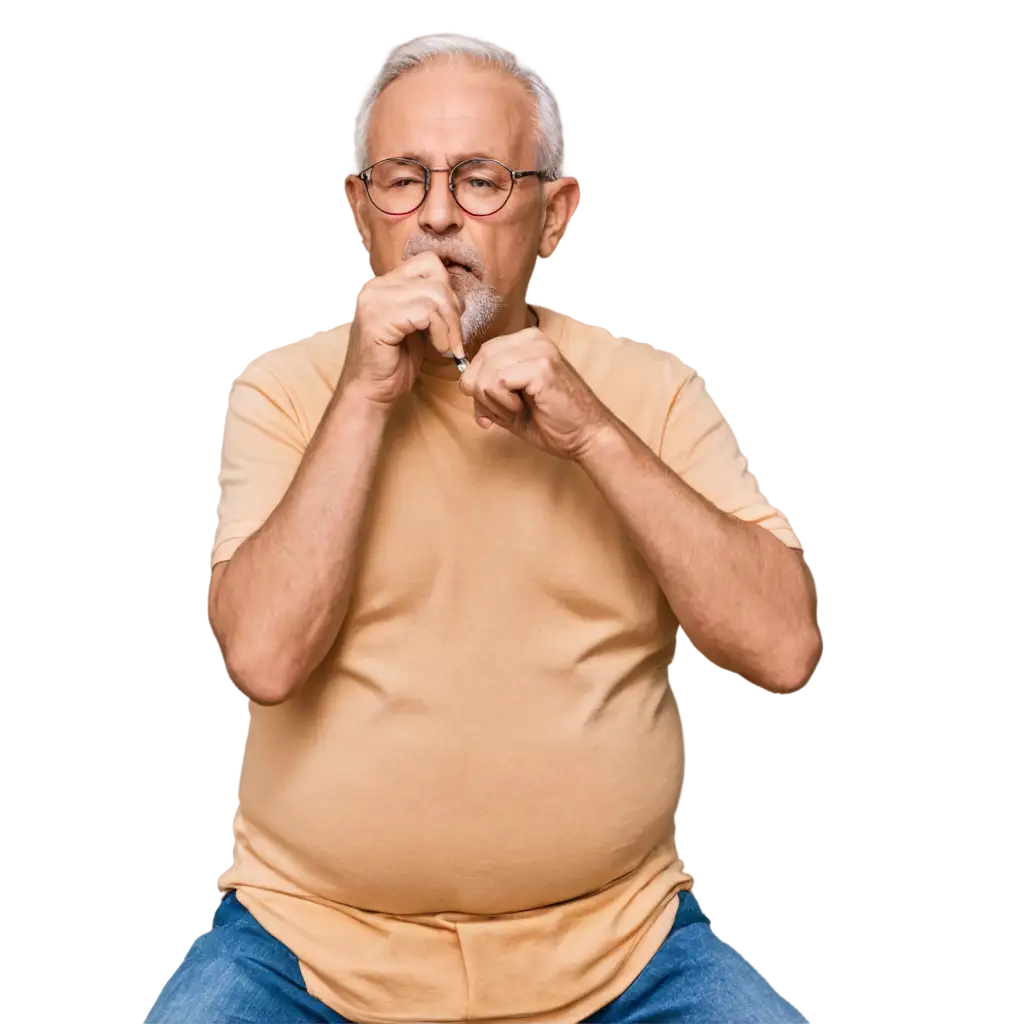 Old-Man-Smoking-Cigarette-PNG-Image-HighQuality-Clear-Artwork-for-Multiple-Uses