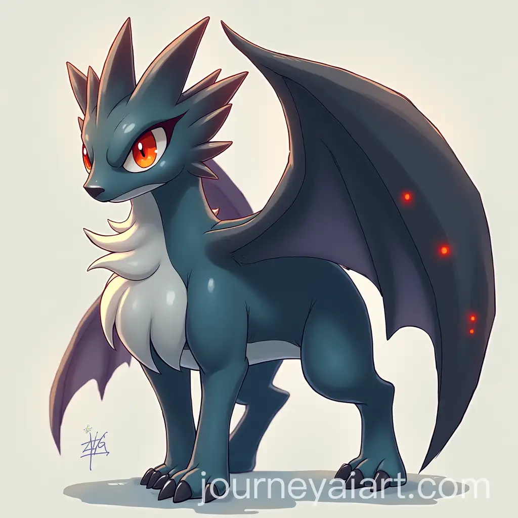 New-Pokemon-Art-Normal-and-Dark-Type-Pokemon-in-2D-Style