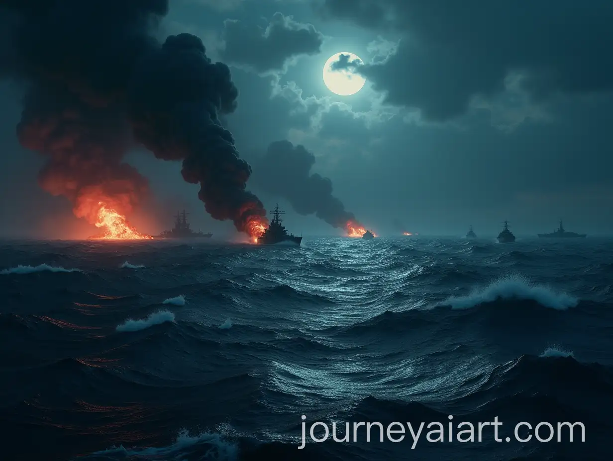 Intense-Battle-of-the-AsiaPacific-Sea-During-World-War-II