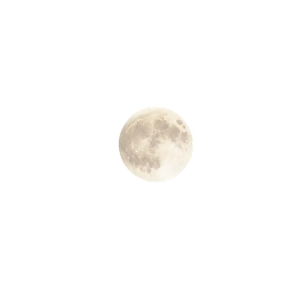 white full moon