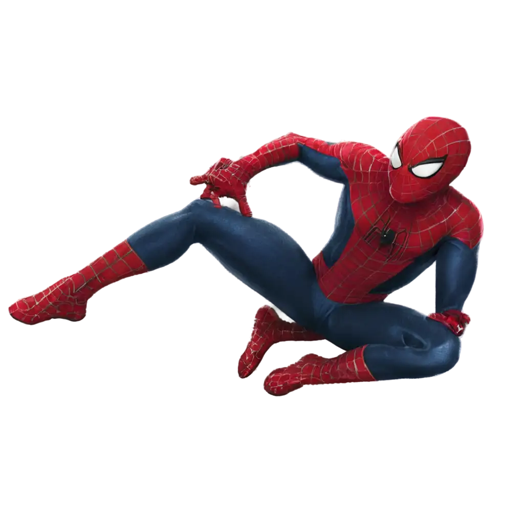 Dynamic-Spiderman-PNG-Image-Unleashing-the-Heroic-WebSlinger