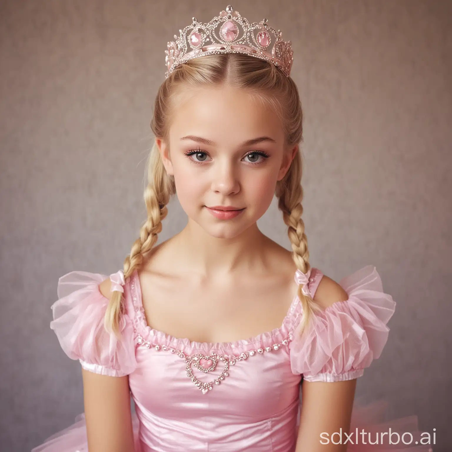 Teen-Ballerina-with-Pink-Tutu-and-Blonde-Pigtails