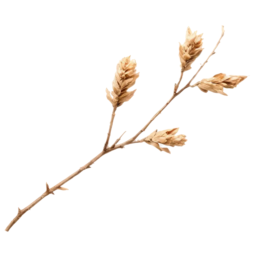 Dry-Flower-Branch-PNG-HighQuality-Transparent-Image-for-Versatile-Use