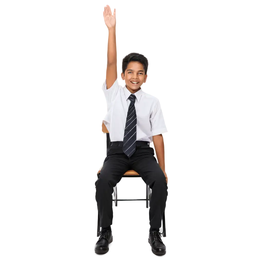 Joyful-Indonesian-Junior-High-School-Student-PNG-Image