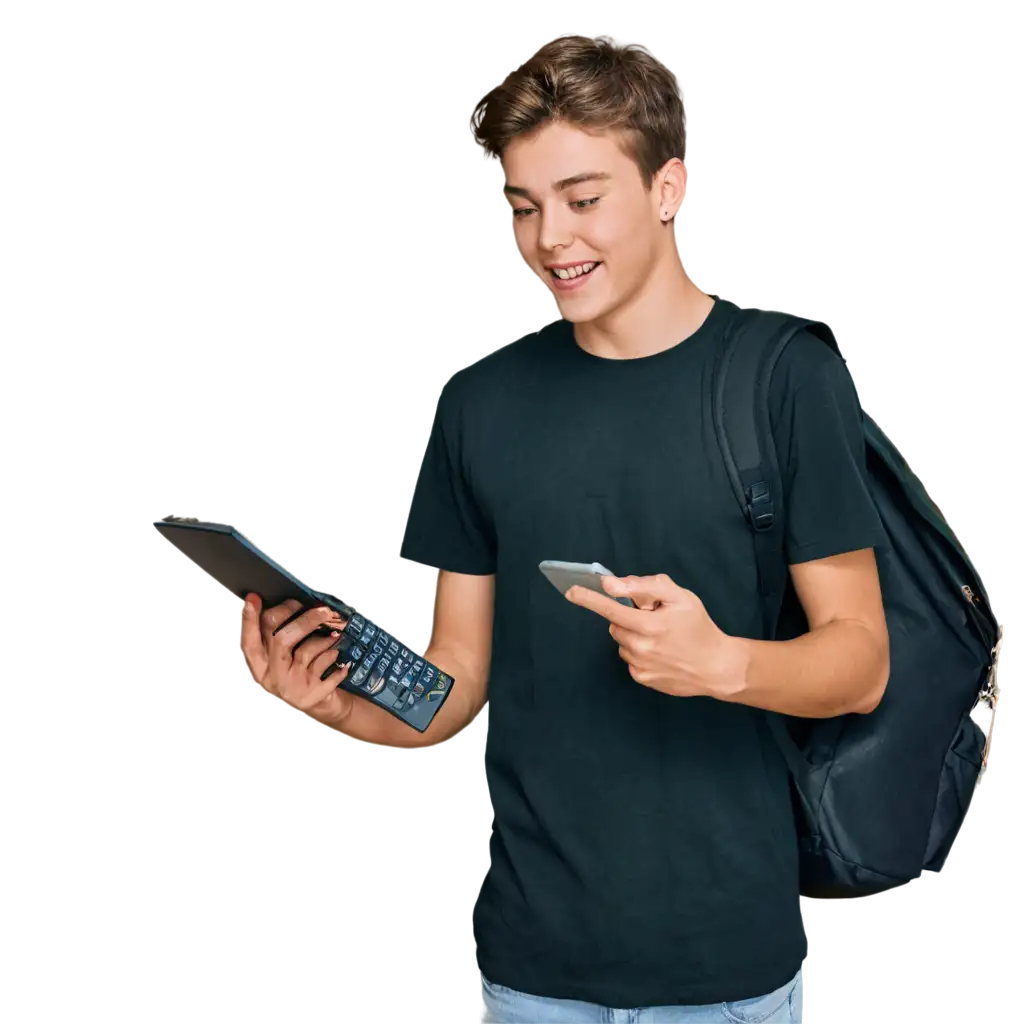 Happy-12th-Grade-Boy-Using-a-Calculator-PNG-Image-for-Education-and-Student-Life