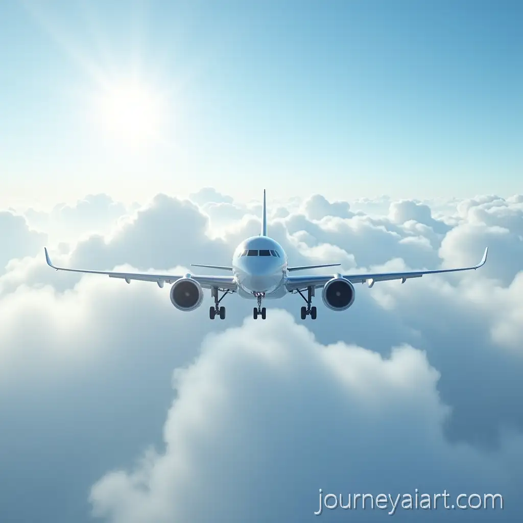CommercialAI-Image-Prompt-Expansion-Airplane-Flying-Above-Dense-Clouds-in-Bright-Blue-Sky