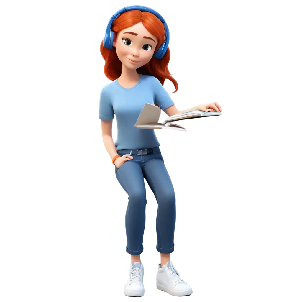 Create-a-Stunning-PNG-Avatar-of-a-RedHaired-Girl-in-Pixar-Disney-Style