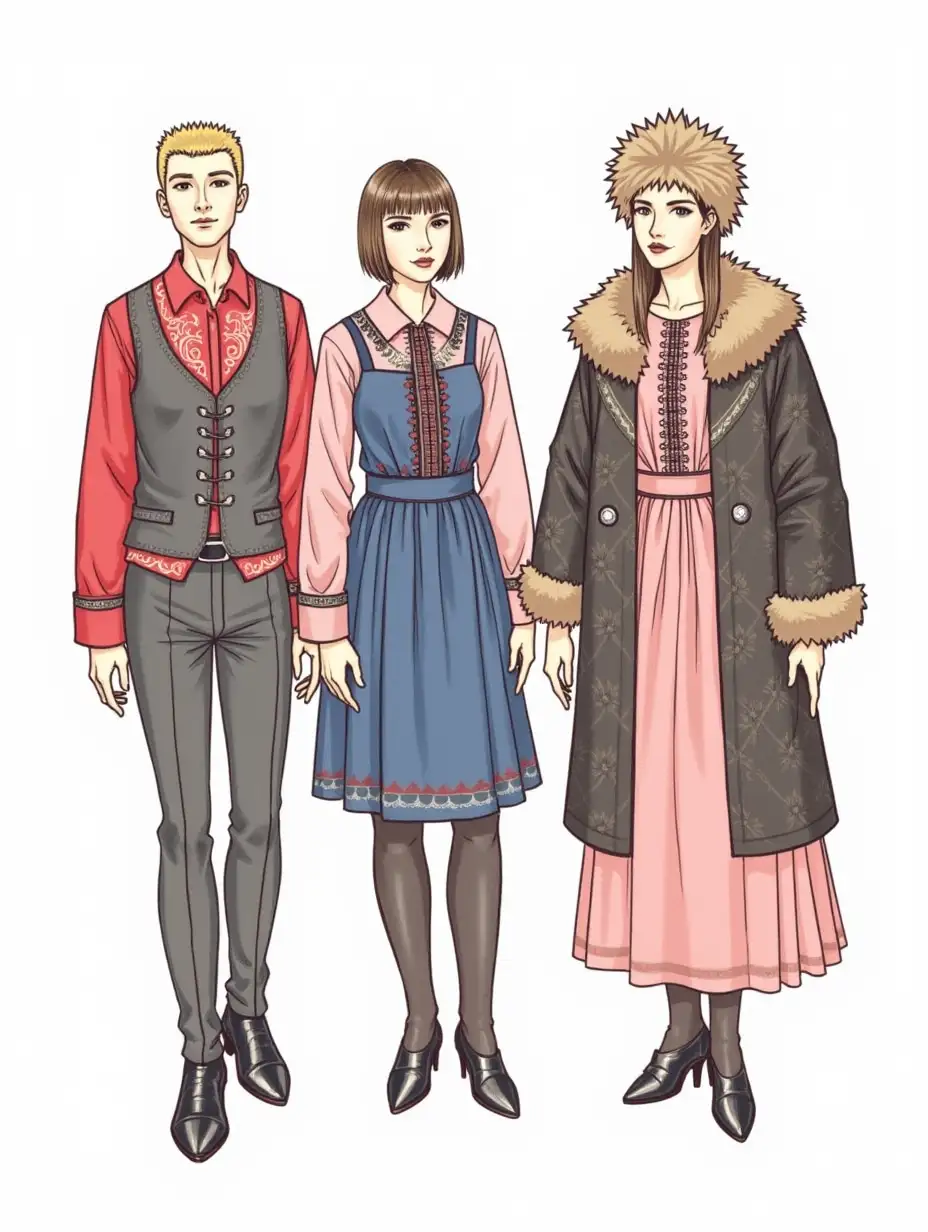 Modern-Khakassia-National-Costume-with-Geometric-Ornaments