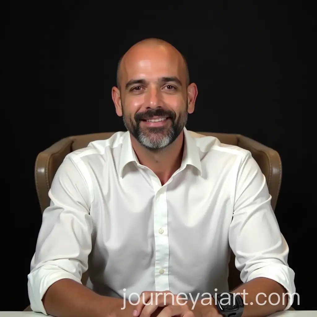 Brazilian-Man-Podcast-Host-in-Studio-Setting