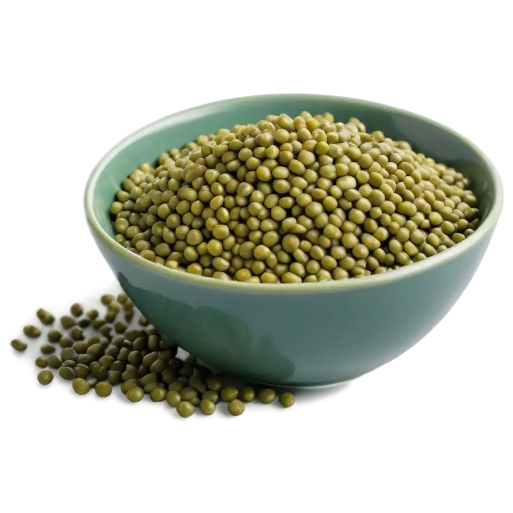 HighQuality-PNG-Image-of-a-Bowl-Full-of-Green-Lentils-Fresh-and-Nutritious-Visual-Content