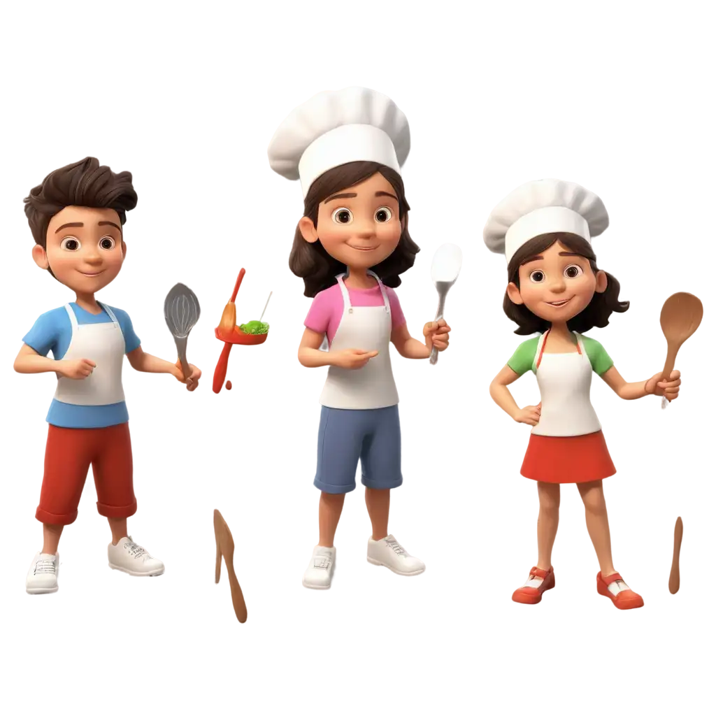 Kids-Cooking-3D-Model-PNG-Realistic-and-Creative-Kitchen-Scenes