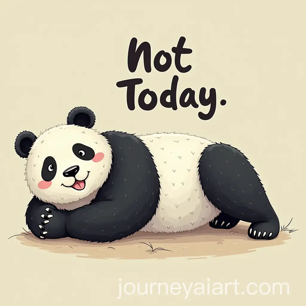 Relaxed-Panda-with-Not-Today-Text-in-Loopy-Font