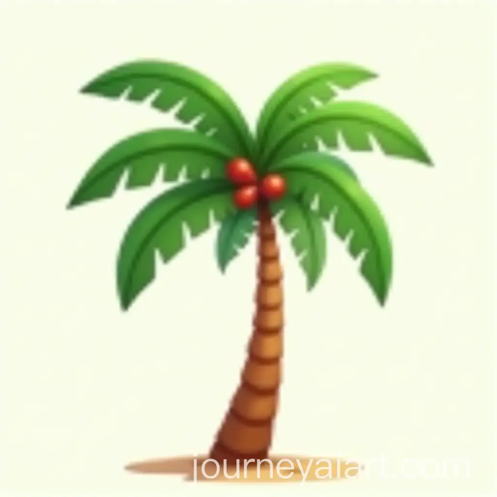 Enchanted-Tropical-Palm-Tree-Illustration-in-Disney-Pixar-Style