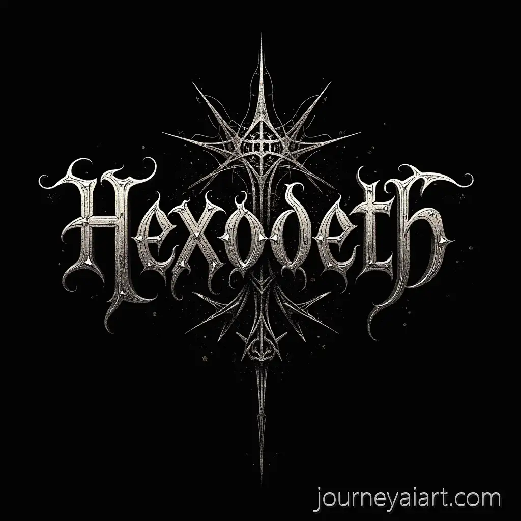 Dark-and-Intricate-Logo-Design-for-Hexodeth-Thrash-Metal-Band