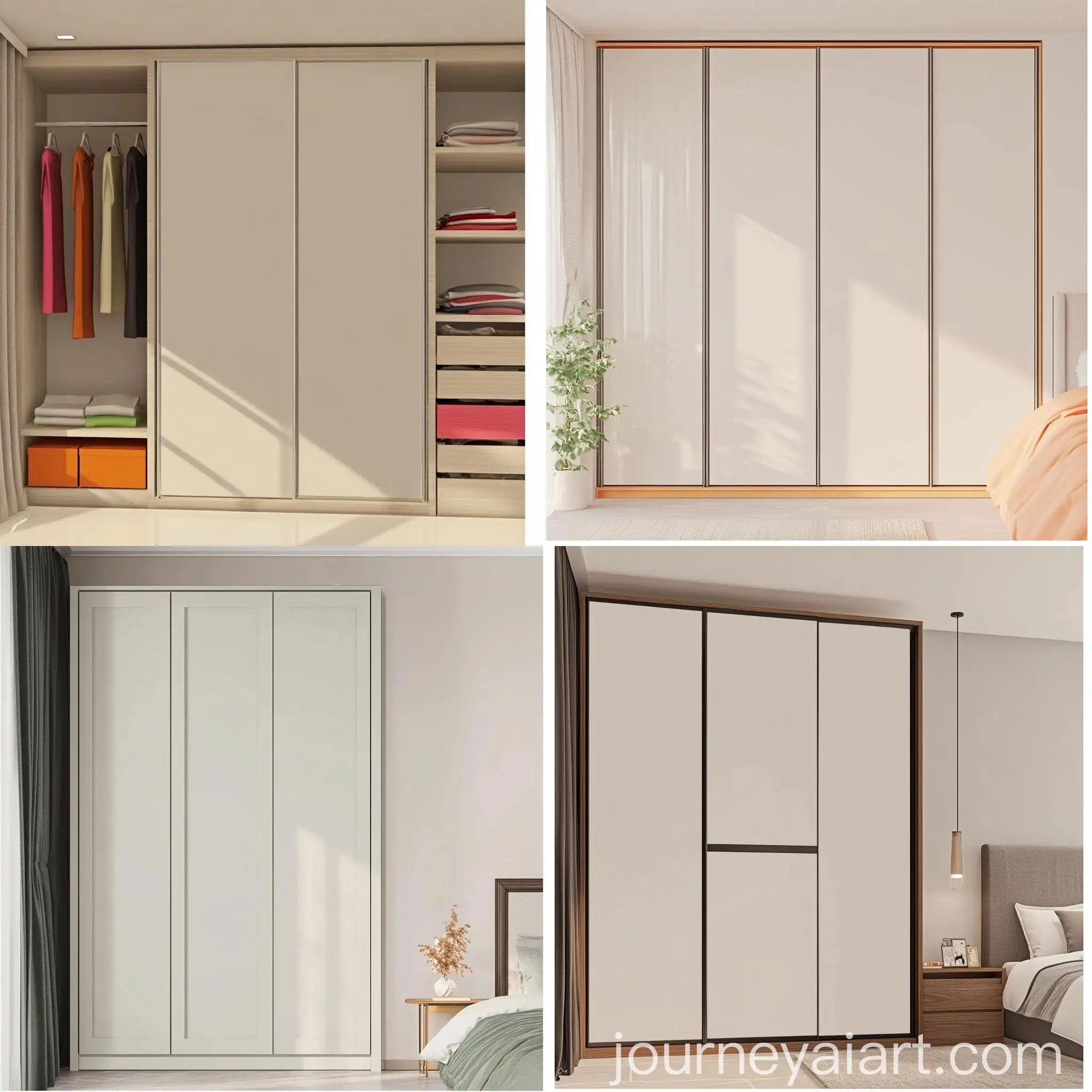 Modern-Wardrobe-Design-in-Bedroom-with-Vibrant-Colors