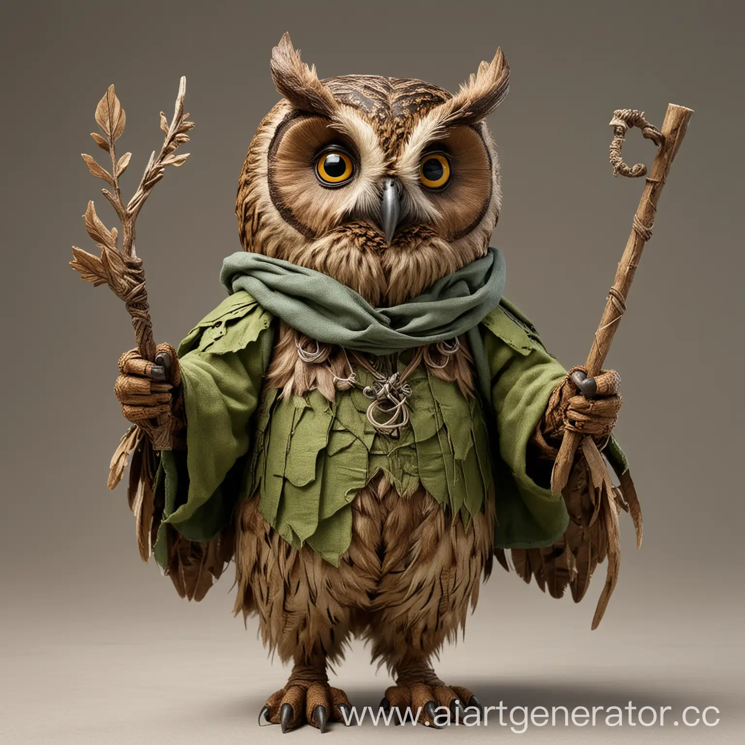 Wise-Owl-Wizard-in-Green-Robes-with-Staff