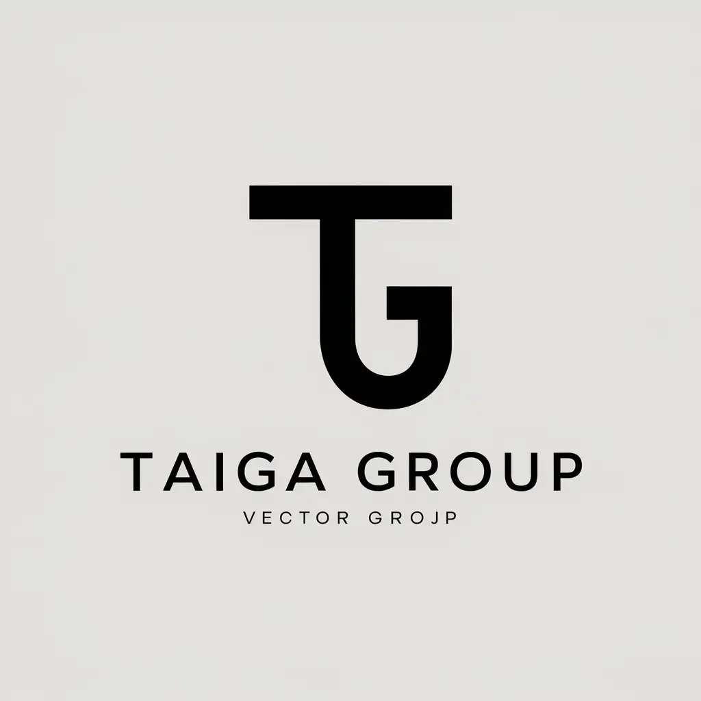 LOGO-Design-for-Taiga-Group-Minimalistic-T-G-Symbol-in-Others-Industry