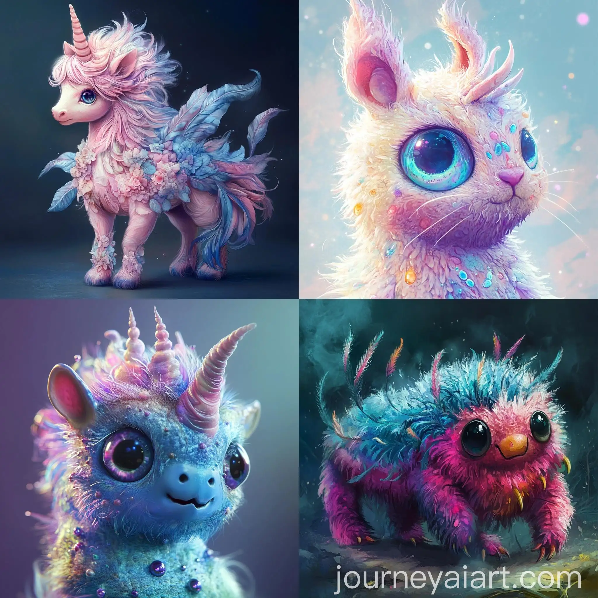 Handdrawn-Magical-Creature-Resembling-Bibble-from-Barbie