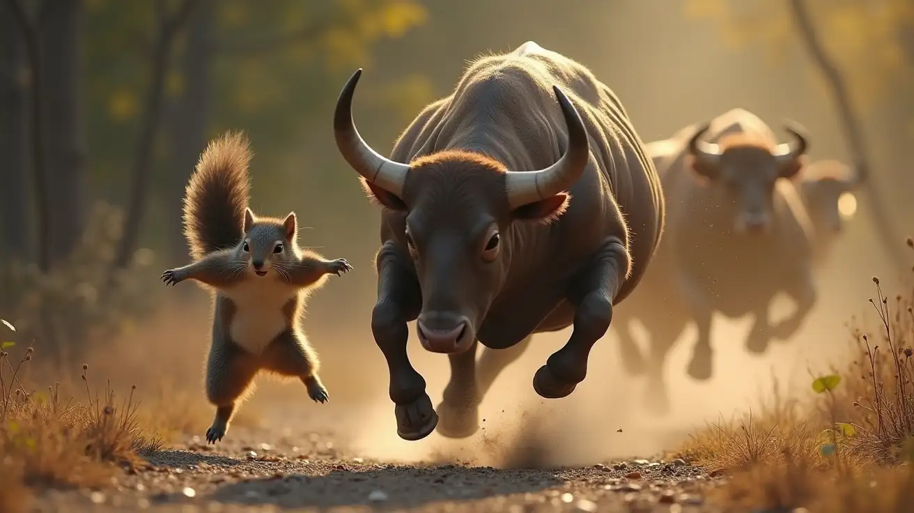 Dramatic-Military-Squirrel-Replaces-Bull-in-Crypto-Bull-Run-Action-Scene