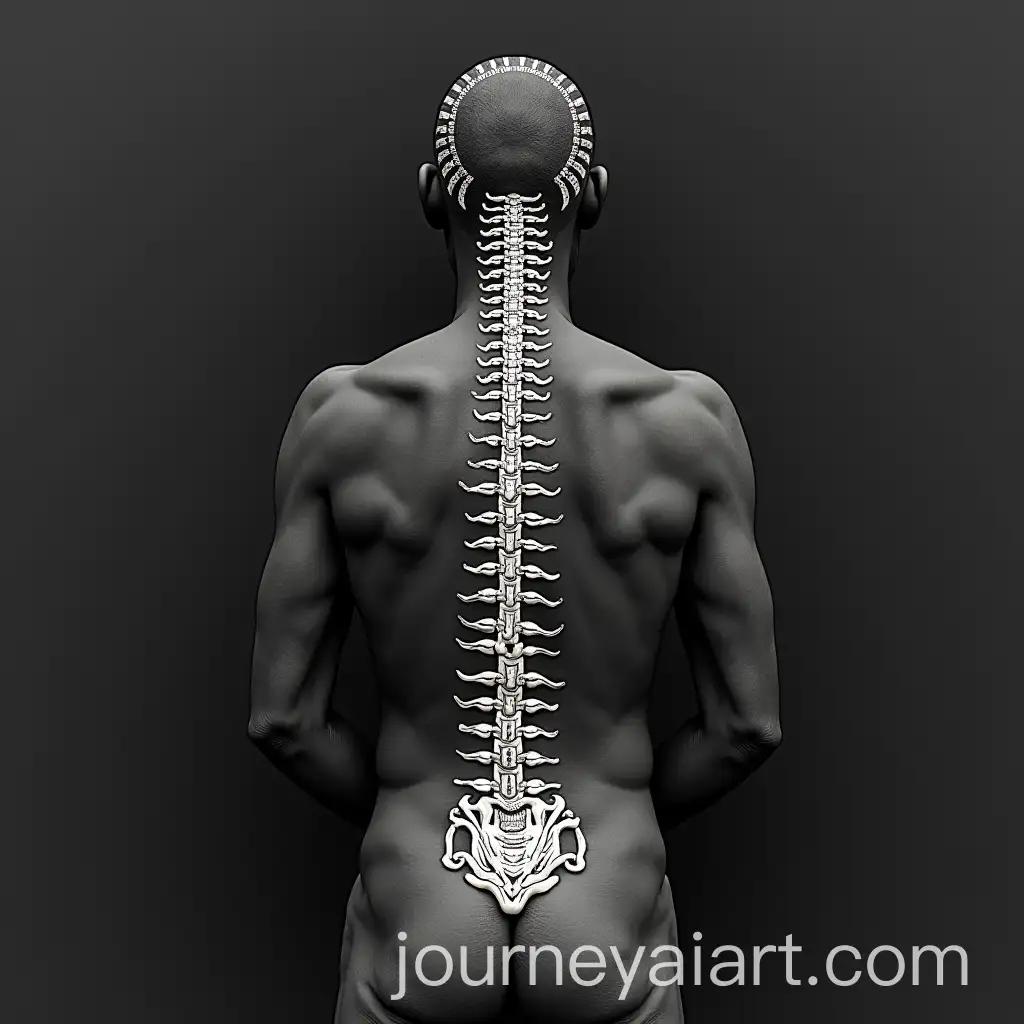 Vertical-Spine-Black-and-White-Yin-Yang-Design