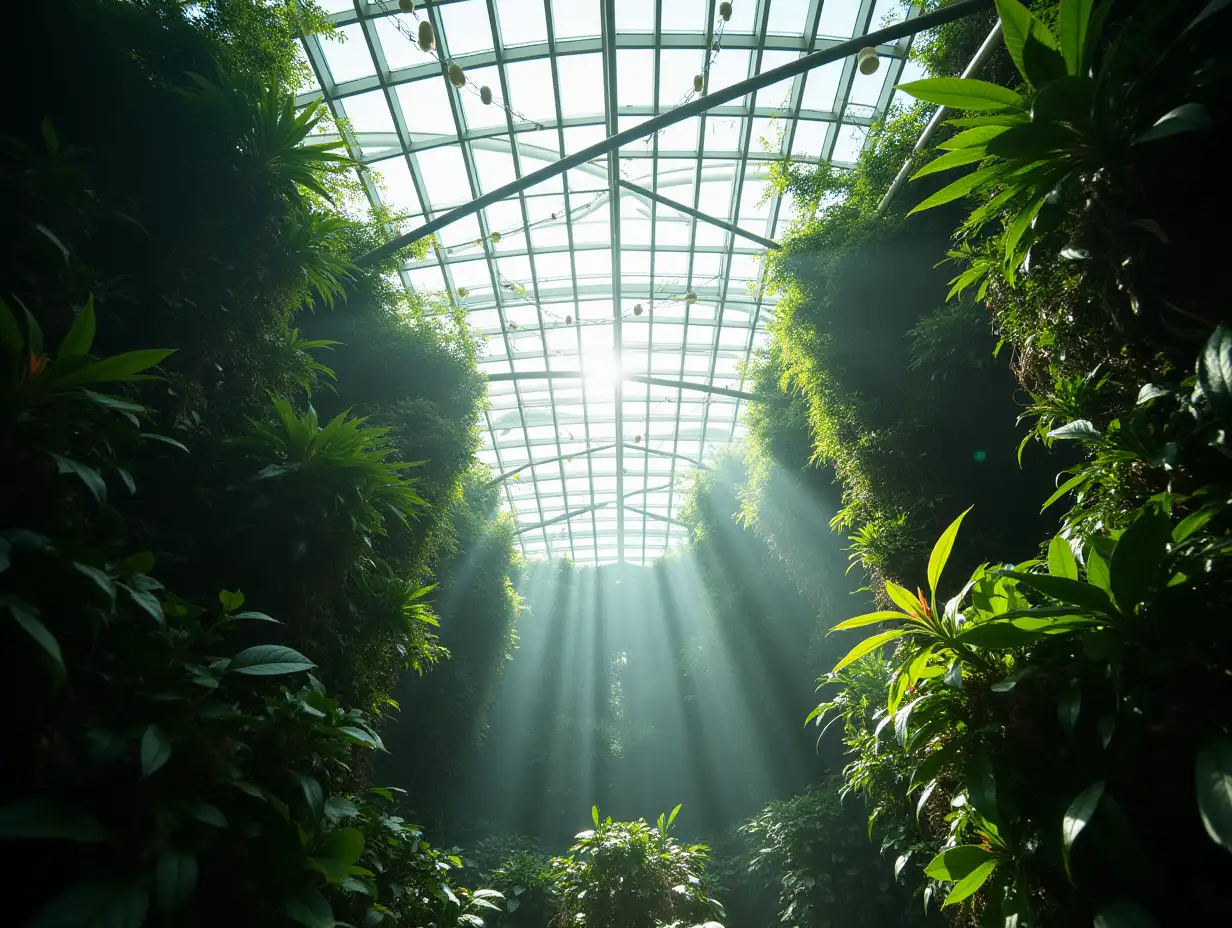 Sunlit-Atrium-with-Lush-Green-Plants-Reaching-Glass-Ceiling