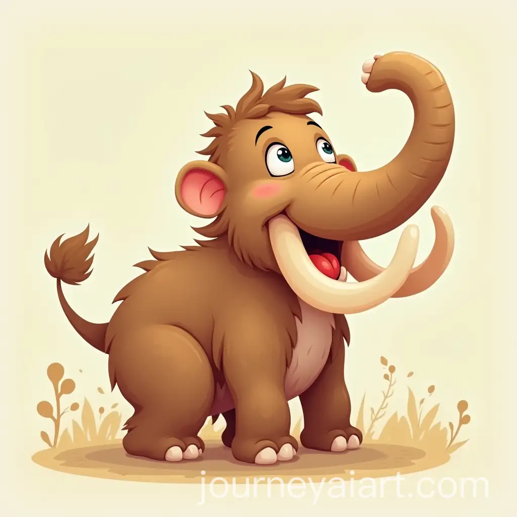 Laughing-Baby-Mammoth-Cartoon