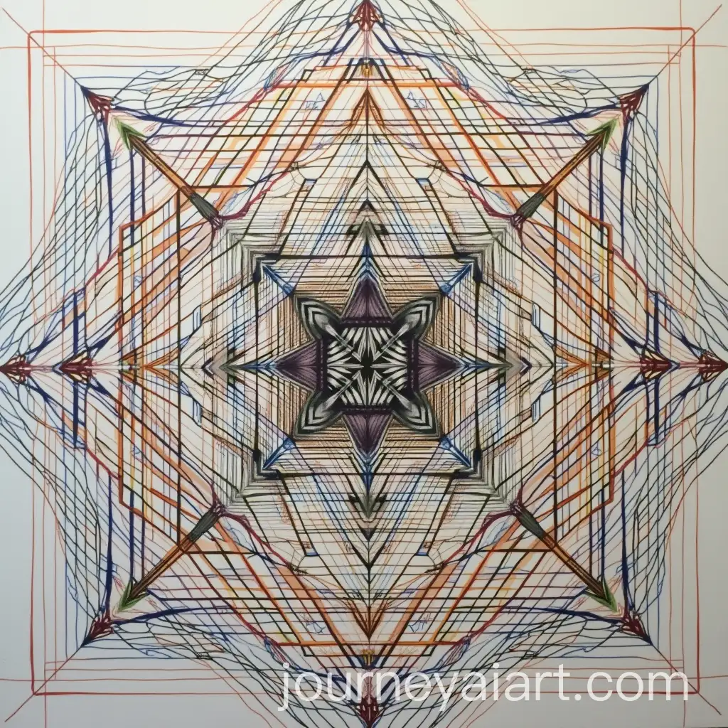 Geometric-Abstract-Columns-on-20x20-cm-Canvas-with-2-cm-Spacing