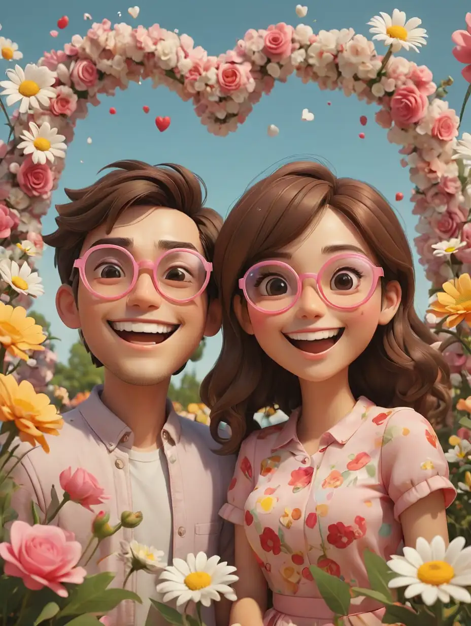 Happy-Couple-with-Emoji-Style-Flowers-and-Playful-Props