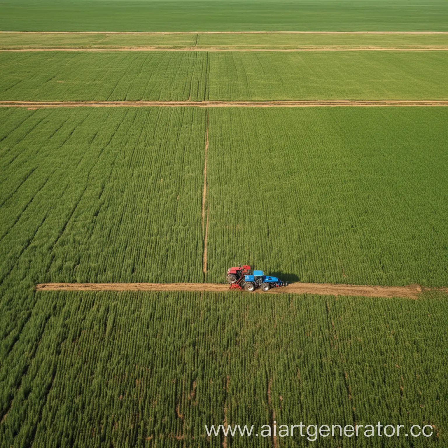 Tractor-Plowing-Spring-Wheat-Field-in-the-Steppes-of-Kazakhstan