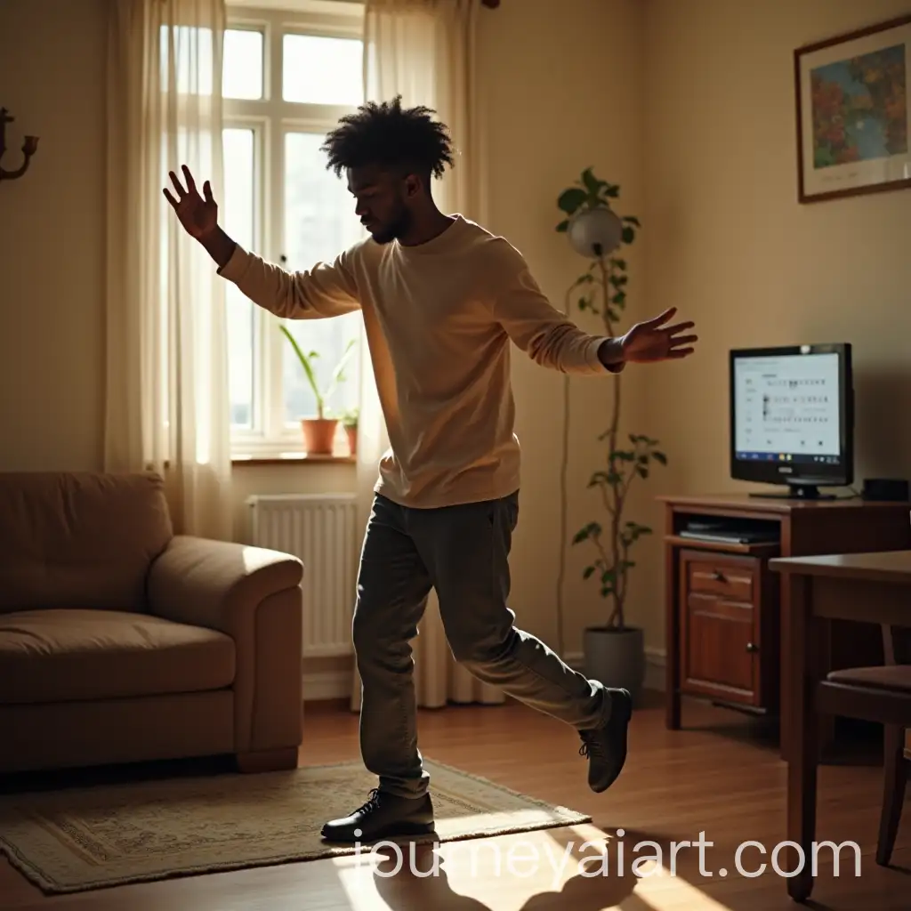 Young-Nigerian-University-Student-Dancing-in-His-Campus-Apartment