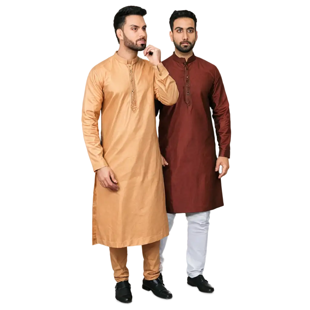 Stylish-Mens-Kurta-Pajama-PNG-Image-for-Fashion-and-Lifestyle