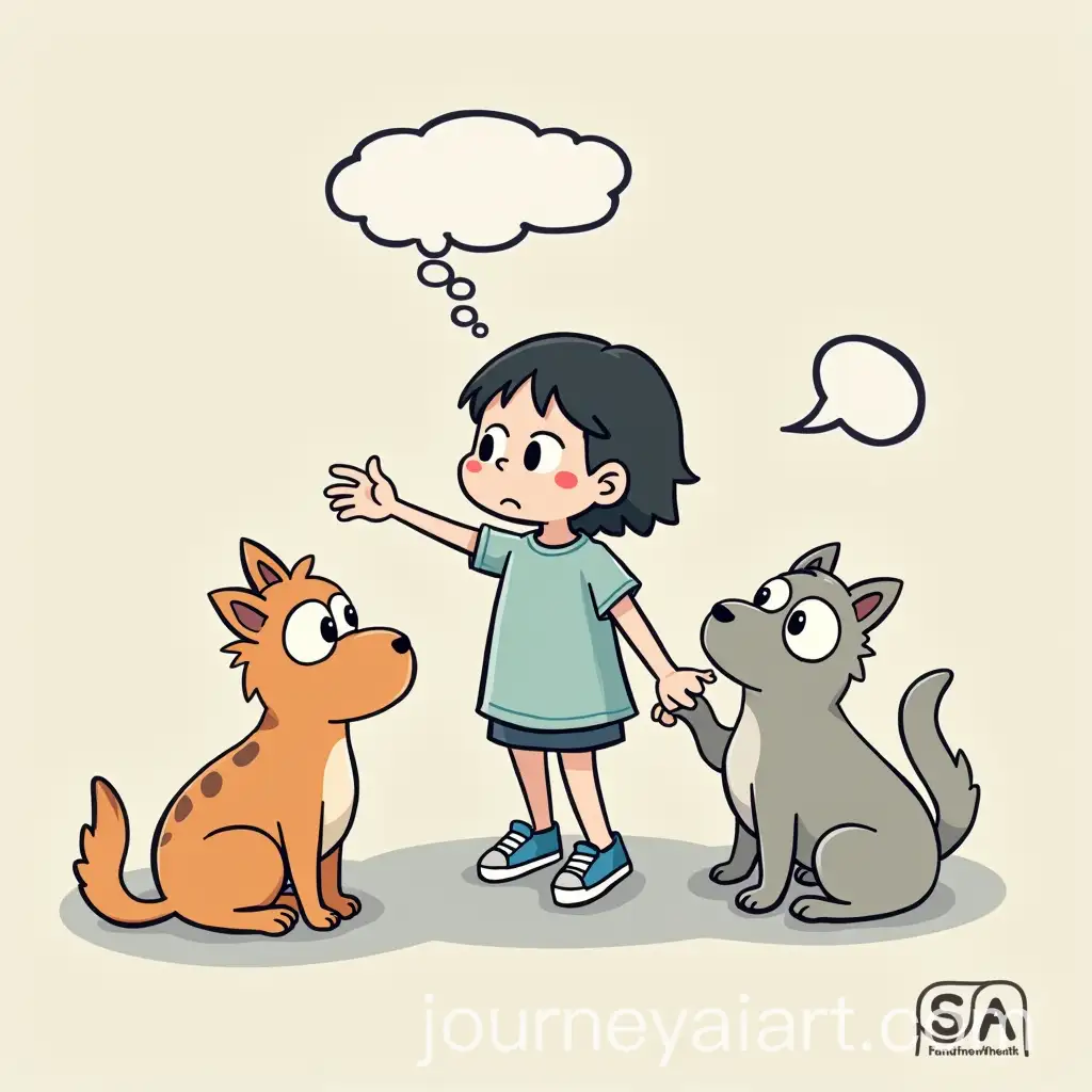 Cartoon-Character-Experiencing-Anxiety-in-Vibrant-Artistic-Style