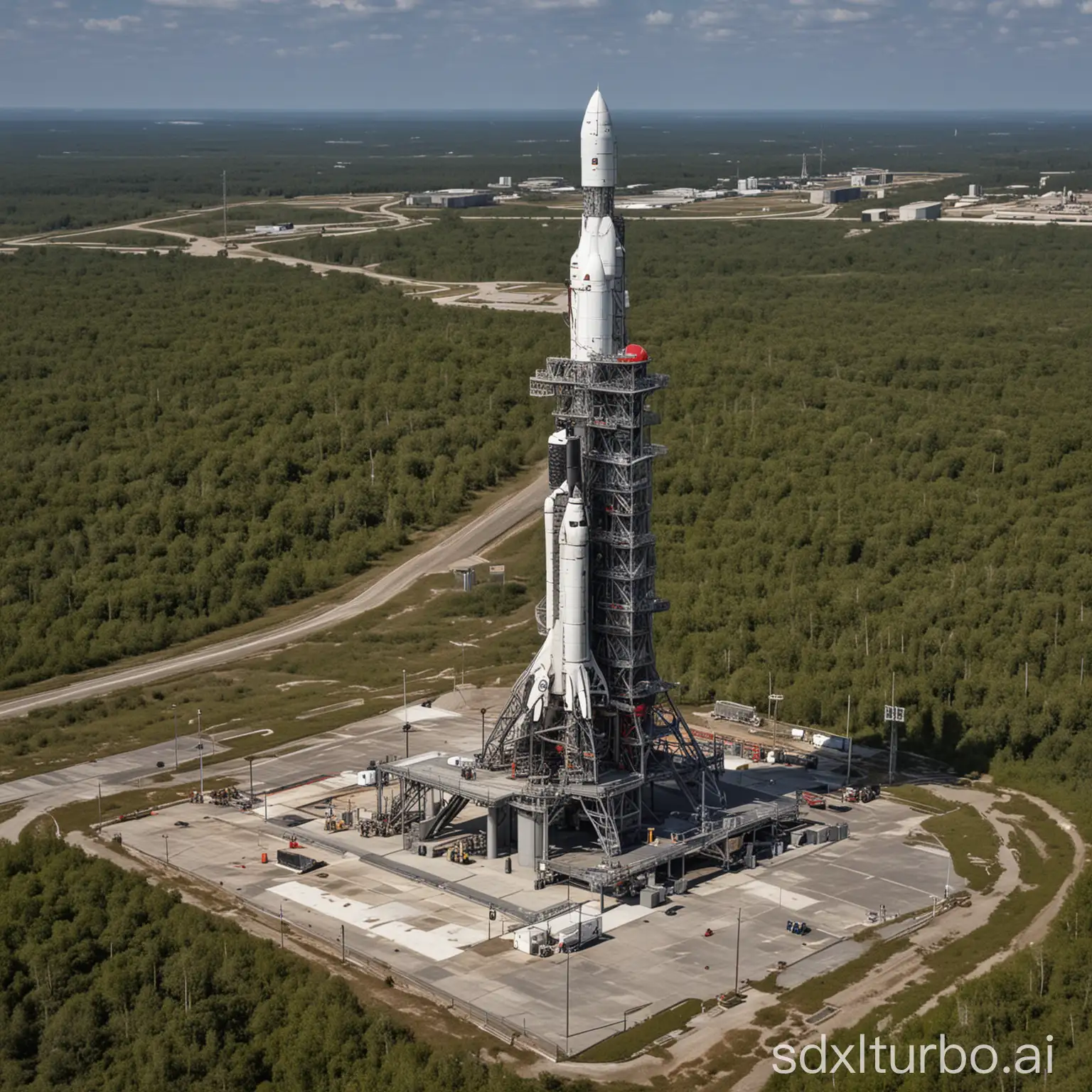 Rocket-Launch-Pad-Ready-for-Liftoff